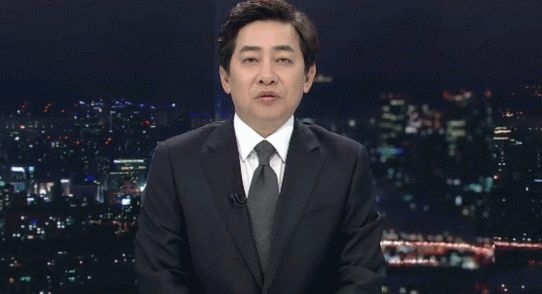 SBS'8뉴스' 앵커를 맡았던 김성준 전 보도본부장. 