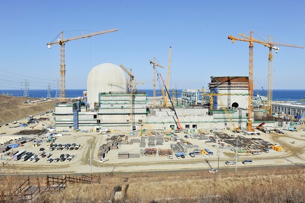 신한울 원전 3·4호기 설계용역이 중단됐다. 사진은 신한울 원자력발전소. 