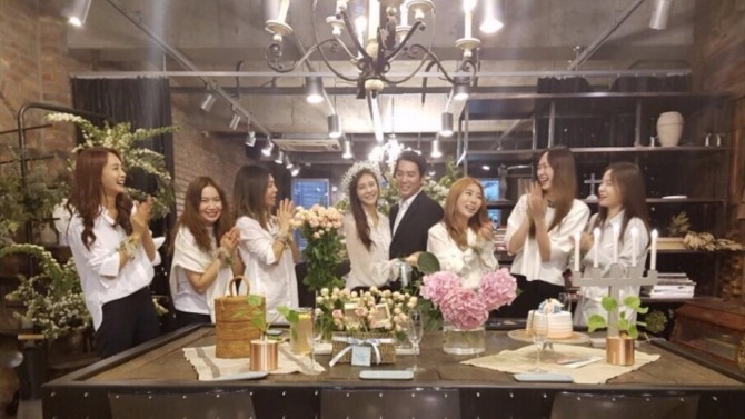 주상욱, 차예련 브라이덜샤워 사진=왁스 인스타그램 캡처