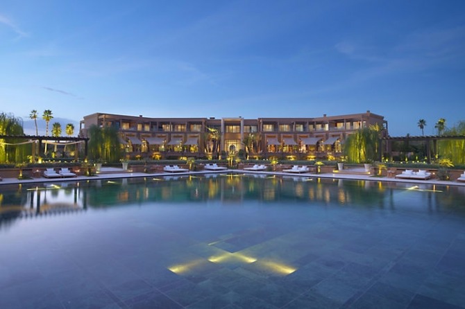 4위 만다린 오리엔탈(Mandarin Oriental. 마라케슈). 자료=만다린 오리엔탈