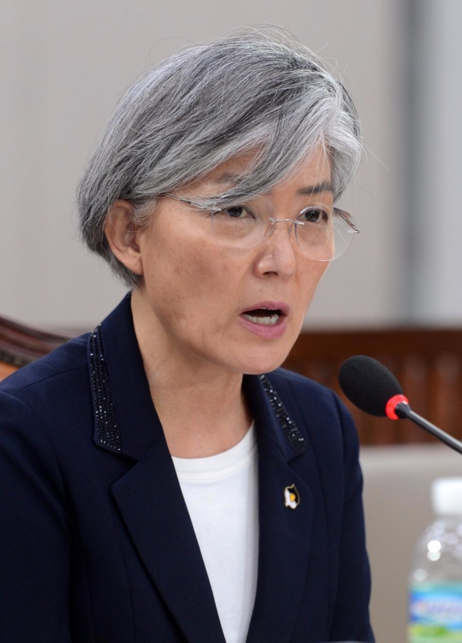 강경화 외교부 장관 후보자. 사진=뉴시스