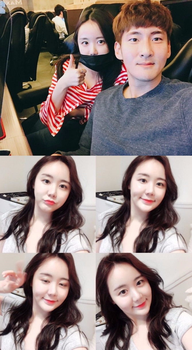 이예림과 김영찬이 1년 째 교제중이다. 사진=이예림 인스타그램 캡처