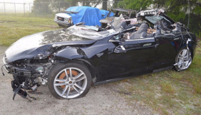 테슬라가 1년에 걸친 사고 조사를 통해 지난해 5월 미국 플로리다에서 발생한 전기자동차(EV) '모델S 오토파일럿 운전자 사망'에서 결함이라는 누명을 벗었다. 자료=플로리다 고속도로 순찰대