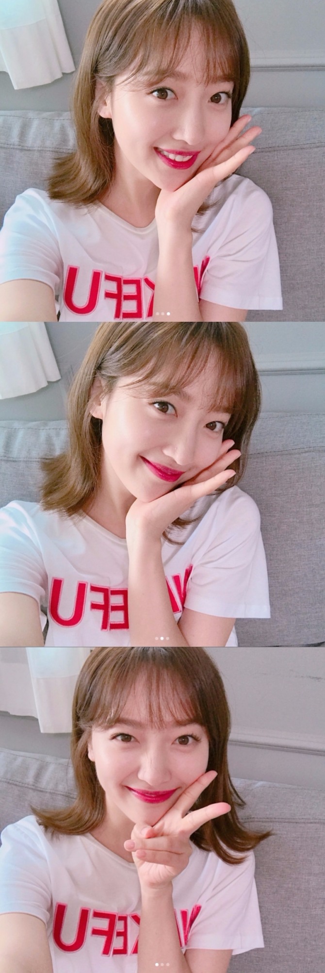 표예진이 5일 자신의 SNS를 통해 성큼한 과즙미 넘치는 3종세트 사진을 공개했다. 사진=표예진 인스타그램 캡처