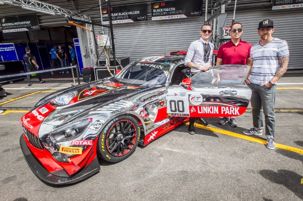 록밴드 린킨파크는 메르세데스-AMG와 손잡고 AMG GT3를 디자인 하기도 했다. 사진 = 메르세데스-AMG 