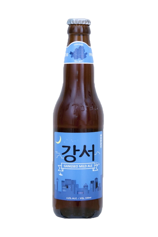 세븐브로이의 강서맥주가 27일 열린 문재인 대통령과 기업인간의 호프미팅에 선택됐다. 사진은 세븐브로이 홈페이지 캡쳐 
