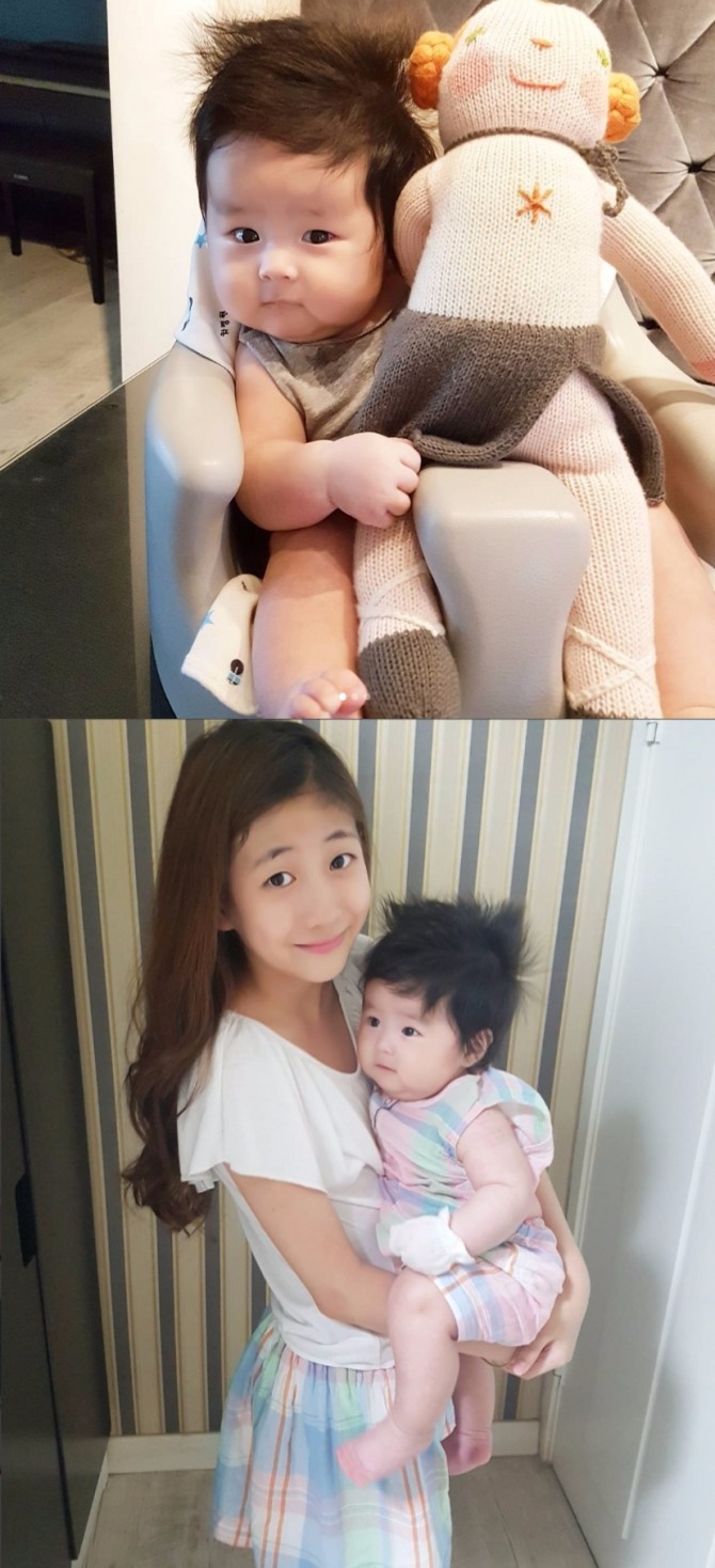 박찬민 아나운서가 지난 3월 넷째 아들을 얻은 것이 뒤늦게 재조명 받고 있다. 사진=박민하 인스타그램 캡처