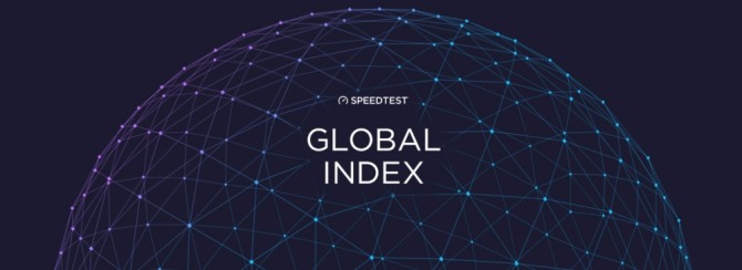 스피드테스트가 전 세계 국가와 지역의 모바일 및 고정 회선 속도를 측정해 랭킹 형식으로 공개하는 서비스 '스피드테스트 글로벌인덱스 서비스'를 시작했다. 자료=스피드테스트