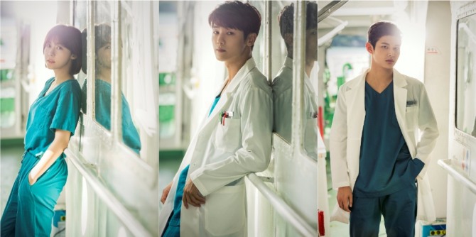 하지원, 강민혁, 김인식이 출연하는 MBC 새 수목드라마 '병원선'이 오는 30일 밤 10시에 시청자들을 만난다. 사진=MBC 제공