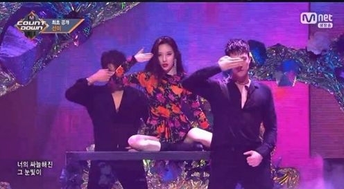 사진=엠넷 '엠카운트다운' 캡처.