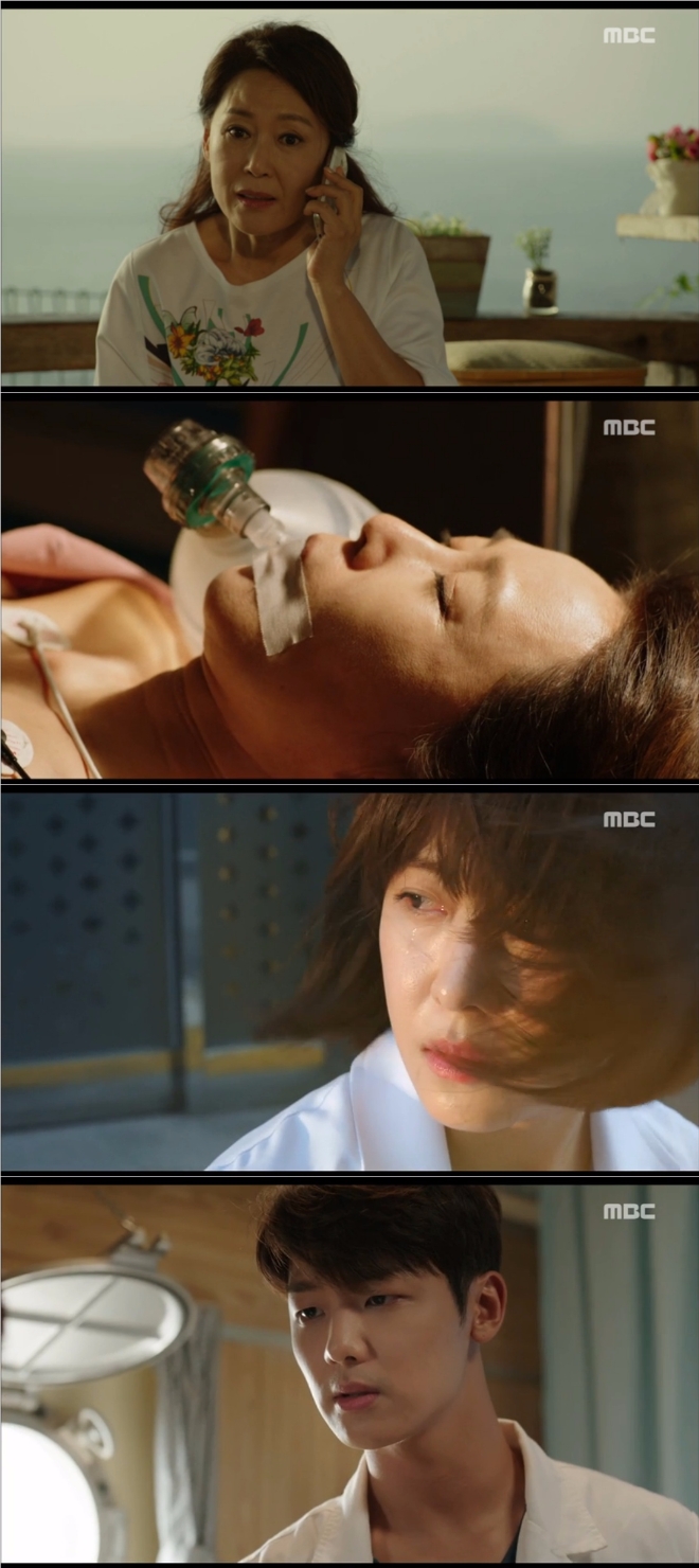 30일 밤 방송된 MBC 새수목드라마 '병원선'이 시청률 1위로 상큼한 출발을 했다. 사진=MBC 방송 캡처