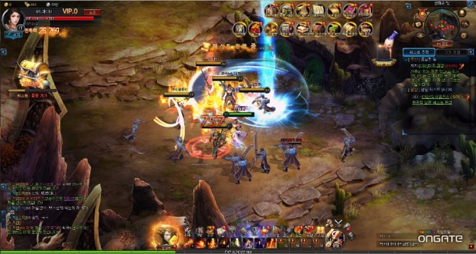 온게이트 신작 웹게임 '태풍. 