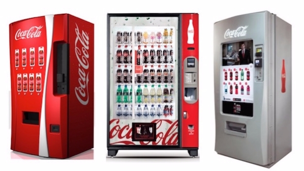 코카콜라가 AI 기능을 탑재한 스마트 자판기를 선보인다. 자료=코카콜라