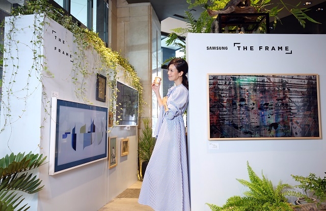 삼성전자가 지난 5일 대만 송슈가에 TV 팝업스토어를 오픈했다.
