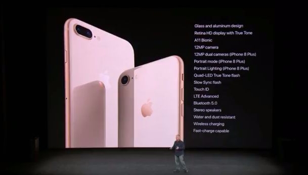 아이폰8, 아이폰8S 주요 스펙.