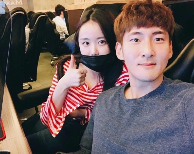 김영찬 선수와 열애중인 이예림. 사진=이예림 인스타그램