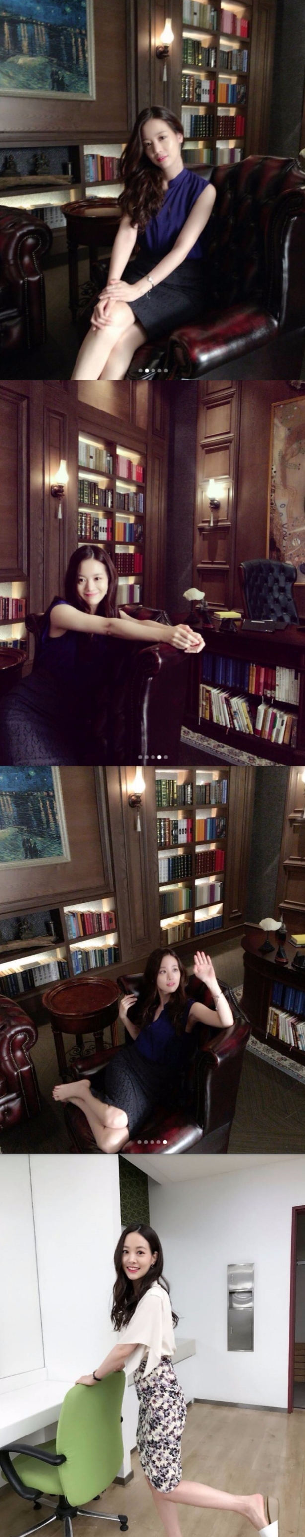  SBS 주말드라마 '언니는 살아있다'에서 구세경으로 열연중인 손여은이 13일 SNS에 비하인드 컷을 방출해 극 전개에 대한 궁금증을 자아냈다. 사진=손여은 인스타그램 캡처