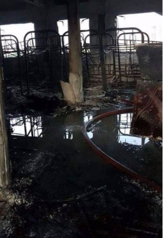 14일 오전 말레이시아 쿠알라룸푸르 시내 이슬람 기숙학교에서 원인을 알 수 없는 화재가 발생해 학생과 직원 24명이 사망했다. 사진=더스타