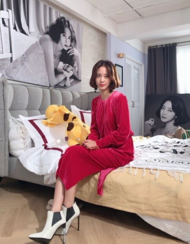 한예슬은 지난 2016년 10월 3년반이라는 열애기간 끝에 YG 소속 프로듀서 테디와 결별했다. 사진=한예슬 SNS 캡처