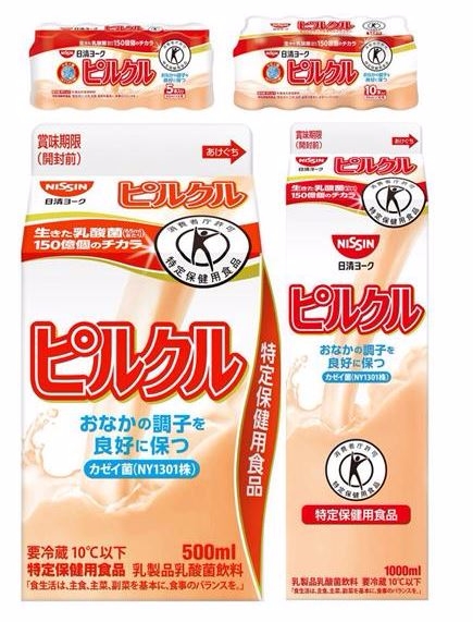 닛신 식품 홀딩스의 자회사 닛신 요코의 유산균 음료.