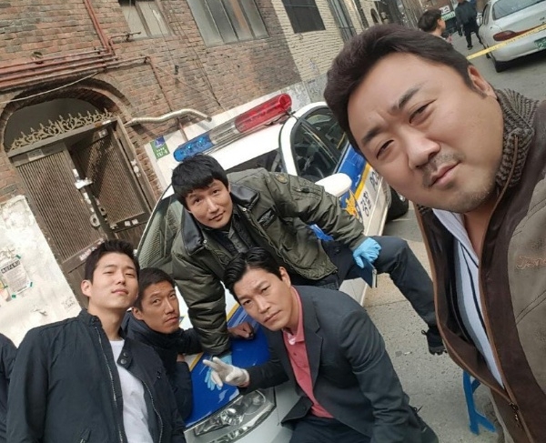영화 '범죄도시'에서 열혈 형사로 열연한 배우 마동석이 제72주년 경찰의 날을 맞아 명예경찰로 위촉됐다 / 사진=마동석 인스타그램