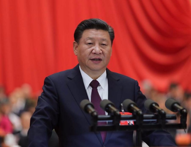 시진핑의 새로운 시대에 중국 특색의 사회주의 사상이 지도사상에 포함되면서 마오쩌둥 이후 가장 강력한 지도자가 탄생했다. 자료=중국인터넷신문센터