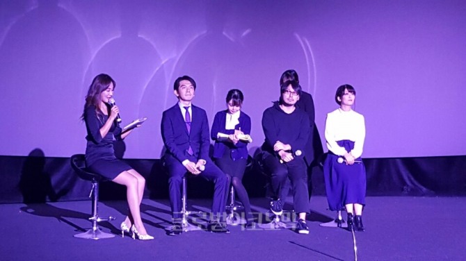이날 행사에는 애니플렉스 이와카미 아츠히로 PD, 딜라이트웍스 시오카와 요스케 페그오 프로젝트 디렉터 등이 참여했다. 페이트 인기 캐릭터 ‘세이버’의 목소리를 연기하는 카와스미 아야코 성우 등이 참여했다.