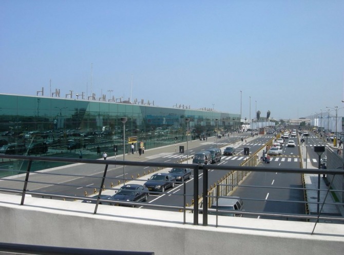 확장 공사를 앞둔 페루의 호르헤 차베스 국제공항.