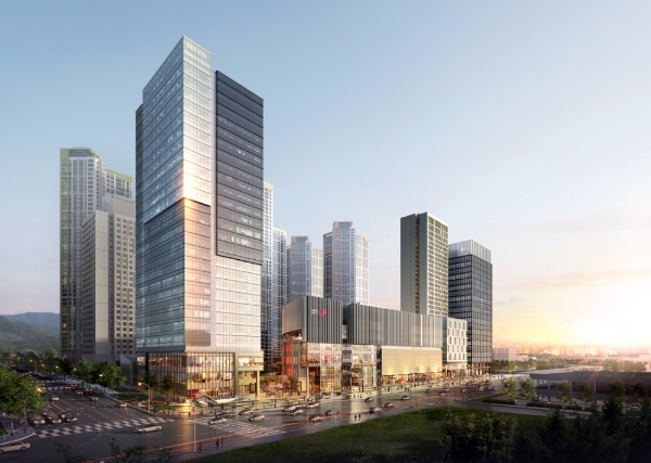 광명역 어반브릭스 투시도. /사진=태영건설 제공