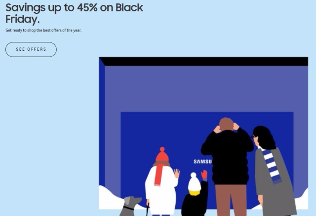 삼성·LG전자 미국법인이 블랙프라이데를 맞아 최대 45% 할인판매를 진행한다.