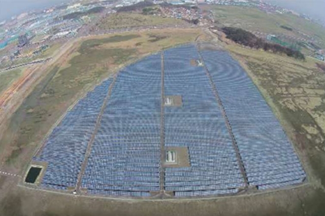 한화에너지(대표이사 류두형)는 11월 20일 새만금 경제자유구역내 한·중경제협력단지의 1호 투자자인 씨엔피브이파워코리아 주식회사와새만금 햇빛누리 발전소 연계형 ESS 구축 사업을 수주했다. 사진=한화