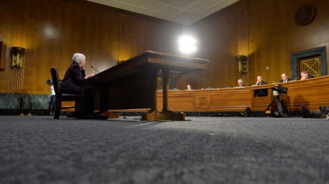 미국 연준 재닛 옐런  FRB 의장. 