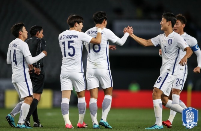 한국이 북한을 1-0으로 이겼다. 사진=대한축구협회 홈피
