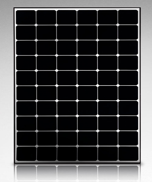 LG전자의 고효율 태양광 모듈 '네온R' 사진=LG전자.