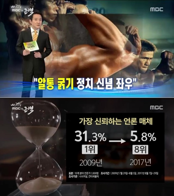 MBC스페셜이 '내 친구 MBC의 고백'이란 제목의 방송으로 지난 8년간의 시간을 반성했다. 출처=MBC
