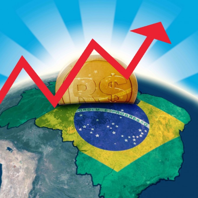 12월 14일(현지 시간) 브라질 채권 금리는 소폭 상승한 채 마감했다. 자료=글로벌이코노믹