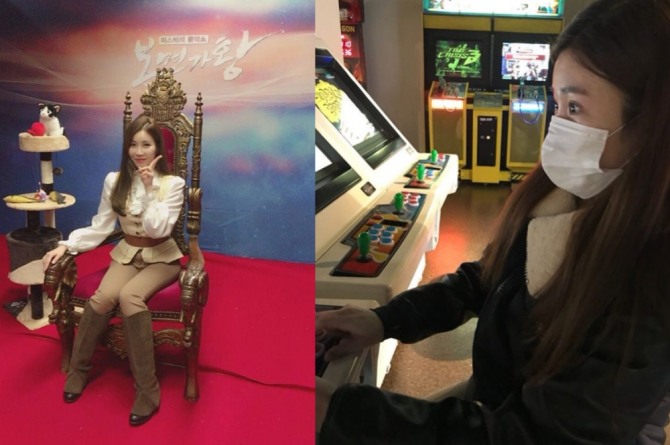 지난 4월 방송된 MBC '일밤-복면가왕'에서 51~52대 가왕에 오른 다비치 이해리가 최근 자신의 SNS를 통해 PC 방에서 게임에 몰입하고 있는 반전 일상을 전해 화제를 모으고 있다. 