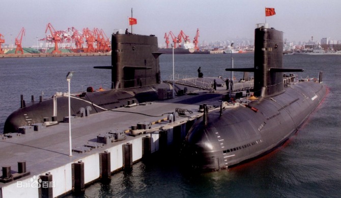 중국이 파키스탄에 조달하기로 한 S20 잠수함의 기반이 된 중국 해군의 039형 잠수함.
