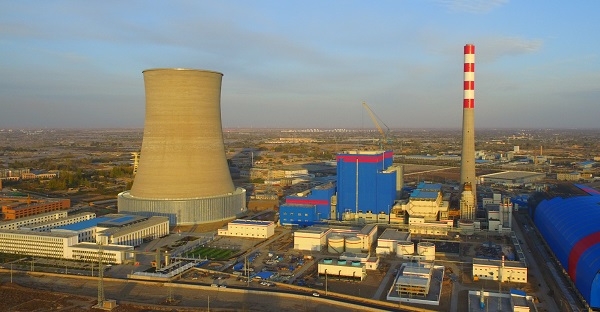 우웨이 석탄 열병합 발전소의 전경. 사진=LG상사.