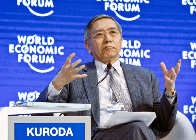 일본은행 구로다 총재. 