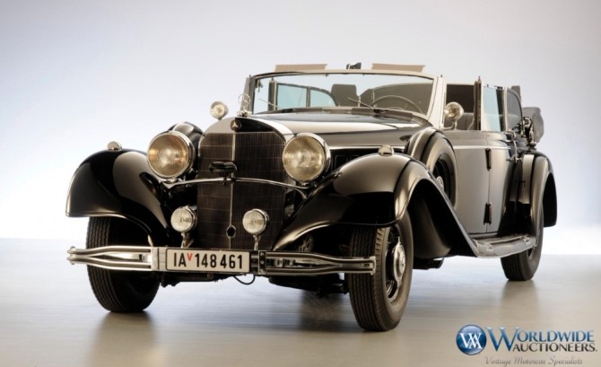 독재자 아돌프 히틀러가 애용한 메르세데스-벤츠 차량이 경매에 등장했다. 