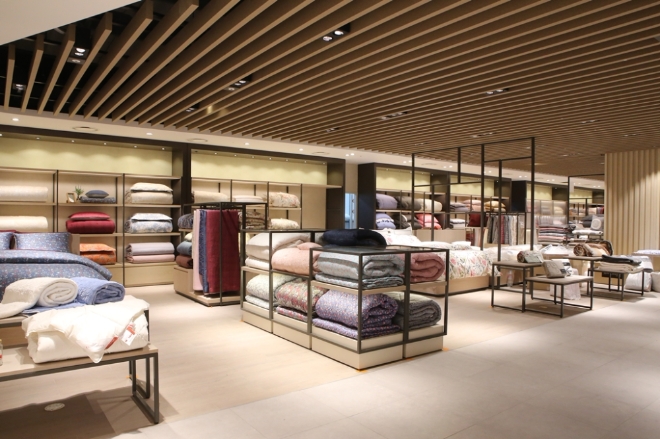 내년 1월 3일 오픈 예정인 현대백화점 천호점 리빙관 전경.