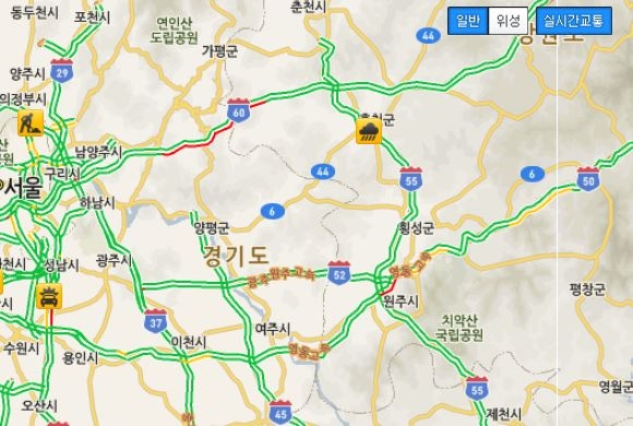 2018년 무술년 새해를 앞둔 31일 해맞이·해넘이 명소인 강원 동해안으로 고속도로 정체가 시작됐다. 