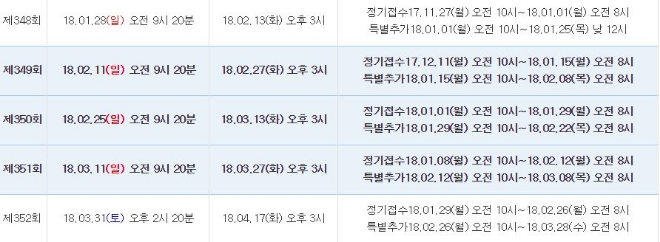 28일 오전 제348회 토익시험이 전국에서 일제히 치러진다. 사진=토익 홈페이지