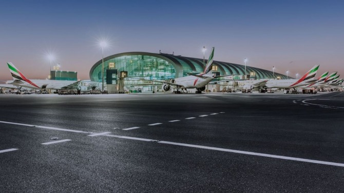 두바이 공항 2017년 국제선 여객 수가 전년 대비 5.5% 늘어난 8820만 명을 기록했다. 자료=두바이공항