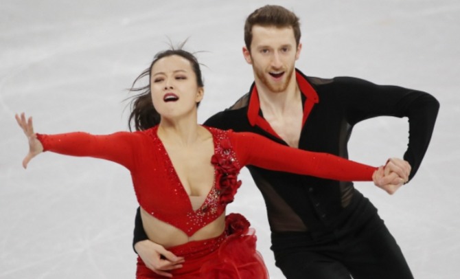 민유라,알렉산더 겜린 조는 16위를 기록해 프리 댄스 출전 자격을 따냈다. 한국사상 최초다.