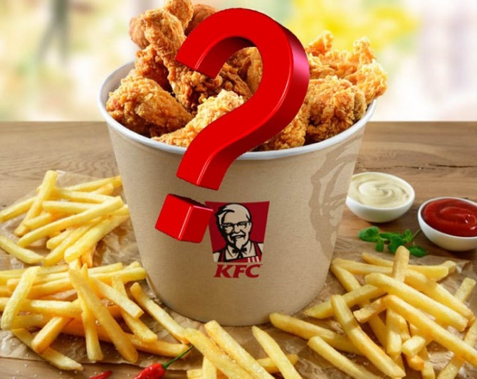 영국 '켄터키 프라이드 치킨(KFC)'에서 '치킨'이 사라졌다. 자료=KFC