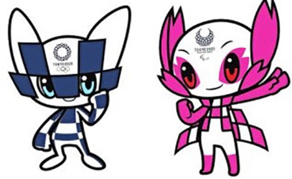 2020년 도쿄올림픽 마스코트로 채택된 마스코트. 명칭은 오는 8월 결정된다. 사진=SNS