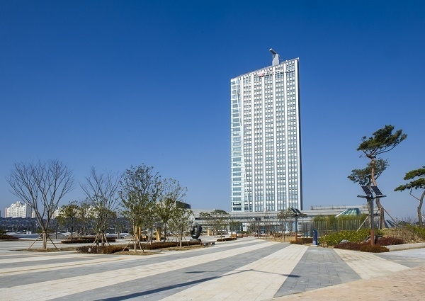 한전 신사옥 전경. 사진=한국전력. 