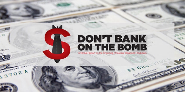 '핵무기폐기국제캠페인(ICAN)'과 평화단체인 'PAX'는 3월 7일(현지 시간) 2018년 판 Don’t Bank on the Bomb 보고서를 발표했다. 자료=PAX